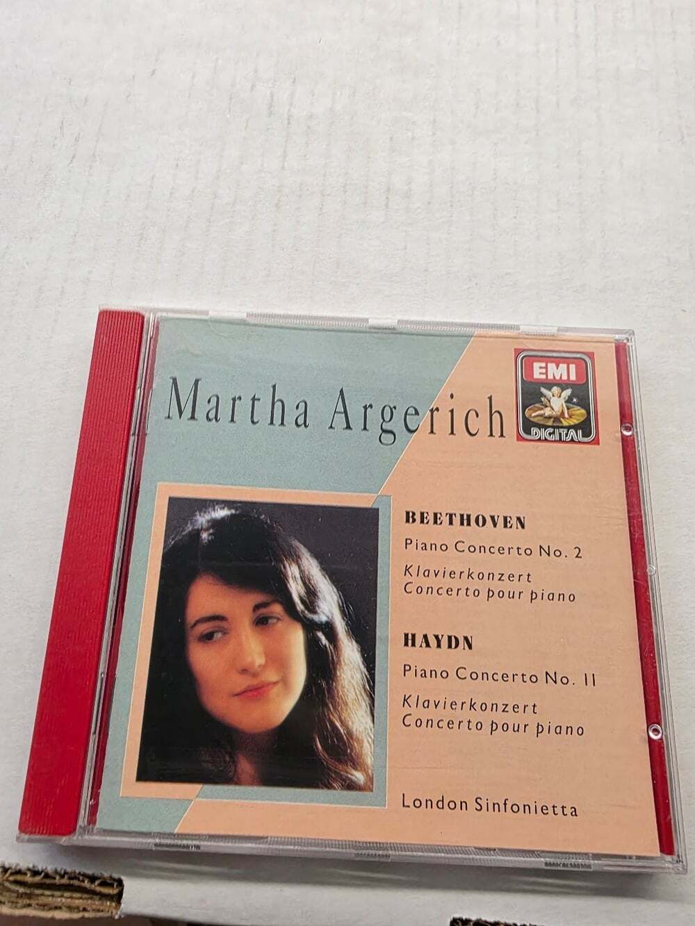Martha Argerich – Beethoven Haydn Piano Concertos CD 1983 Classical EMI Digital